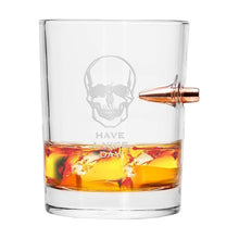 Lade das Bild in den Galerie-Viewer, Lucky Shot - Whiskyglas mit .308 Geschoss - MantisX.de