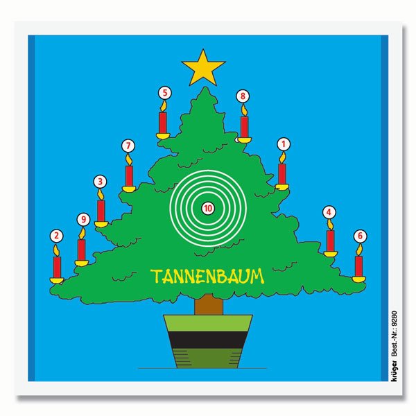 Glücksscheibe Tannenbaum - MantisX.de
