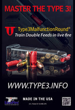 Lade das Bild in den Galerie-Viewer, LiveFire Tactical Training | .45 ACP Type3MalfunctionRound - 5er Pack - MantisX.de
