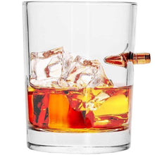 Lade das Bild in den Galerie-Viewer, Lucky Shot - Whiskyglas mit .308 Geschoss - MantisX.de
