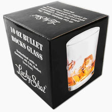 Lade das Bild in den Galerie-Viewer, Lucky Shot - Whiskyglas mit .45 Geschoss - MantisX.de
