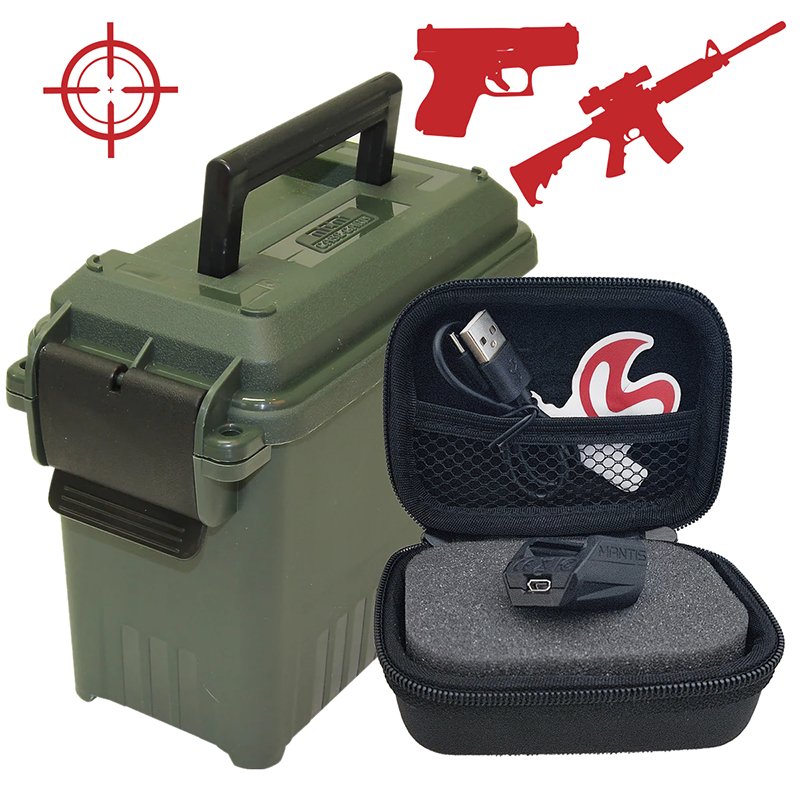 MANTIS X2 – Shooting Performance System im MTM Hartschalenkoffer