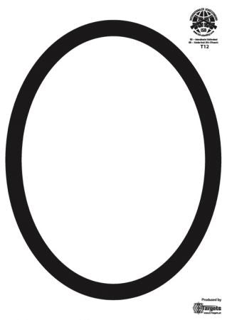 T12 ISB Zielscheibe Oval - MantisX.de