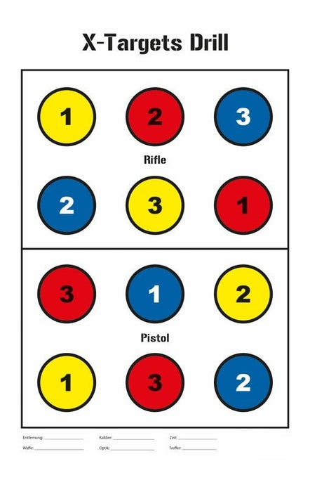X - Targets Drill - MantisX.de