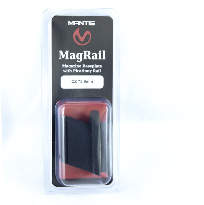 MAGRAIL – MAGAZIN BODENPLATTE ADAPTER – US Version CZ 75 – 9mm - MantisX.de