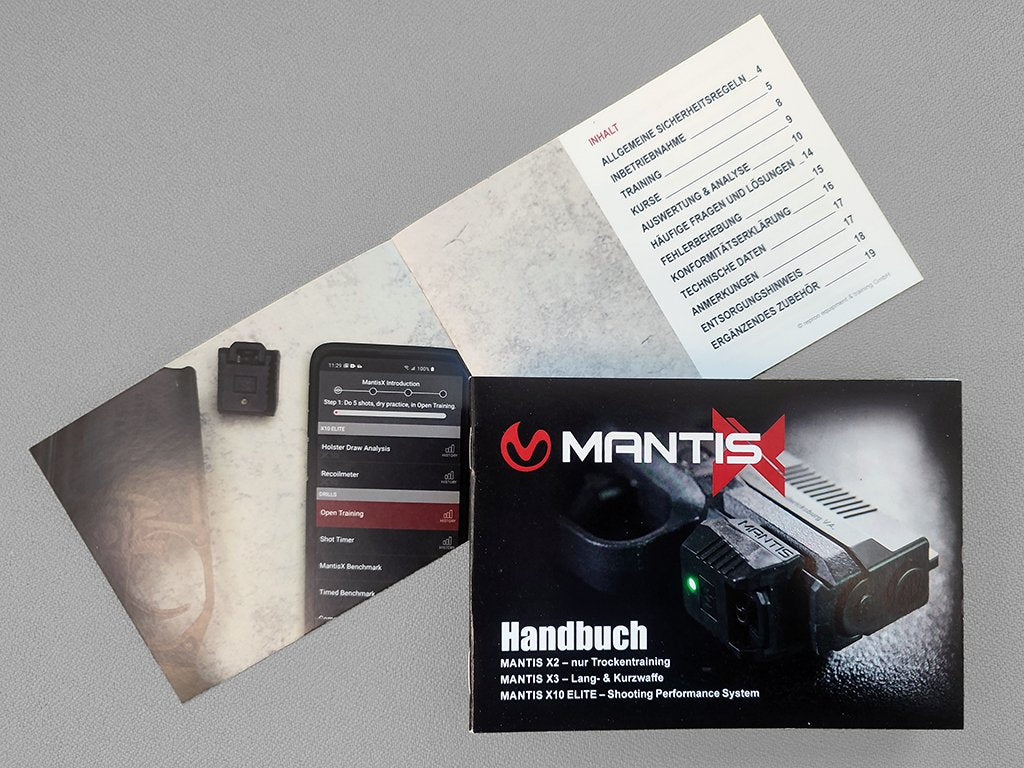 MANTIS X Handbuch (X2, X3 & X10) in Deutsch - MantisX.de